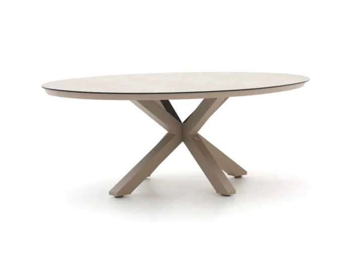 Tierra Outdoor + 15% kassakorting | Oblong dining tuintafel 220x130x75cm - Taupe