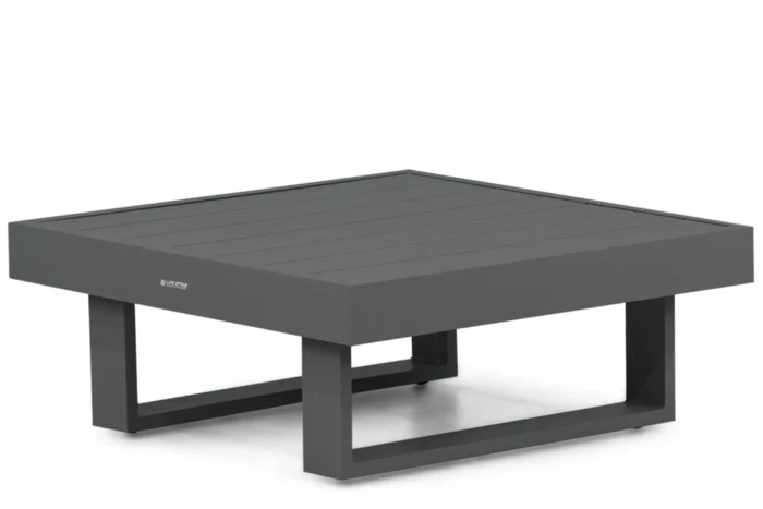 Lifestyle Garden Furniture Lorenzo loungetafel 74,5 x 74,5 cm - Grijs-antraciet