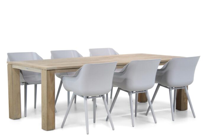 Hartman Sophie studio/Brighton 240 cm dining tuinset 7-delig – Grijs-antraciet