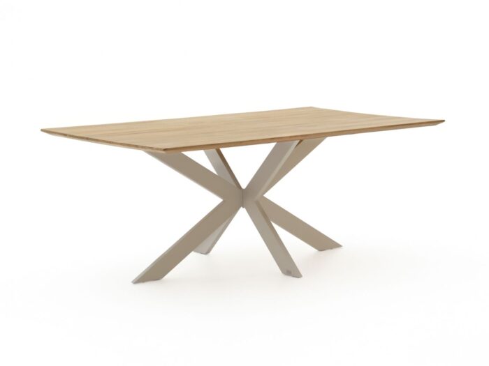 Bellagio tuinmeubelen Bellagio Furato dining tuintafel 180x106cm Laagste prijsgarantie! – Bruin