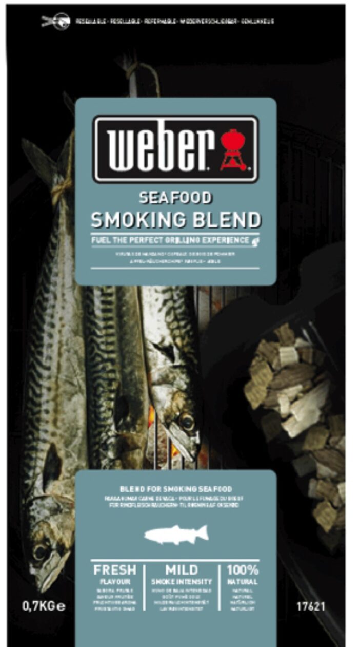Weber Houtsnipper melange 0.7 kg Seafood Wood chips blend – hout