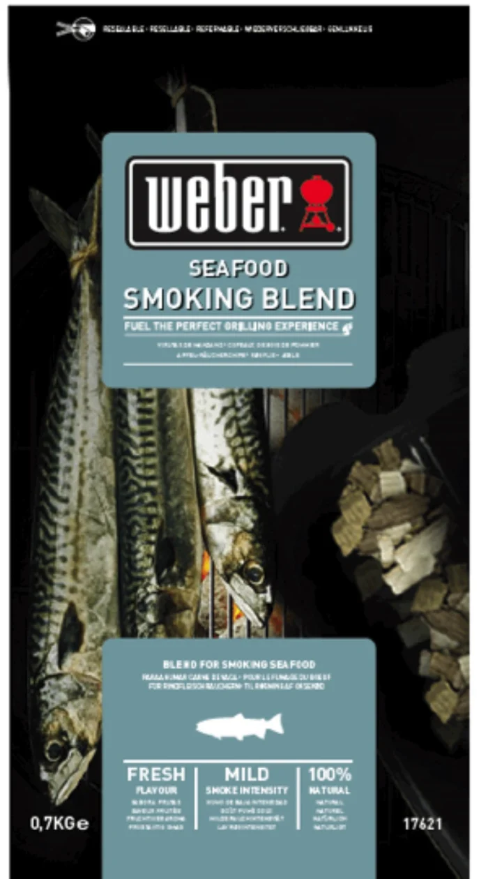 Weber Houtsnipper melange 0.7 kg Seafood Wood chips blend - hout