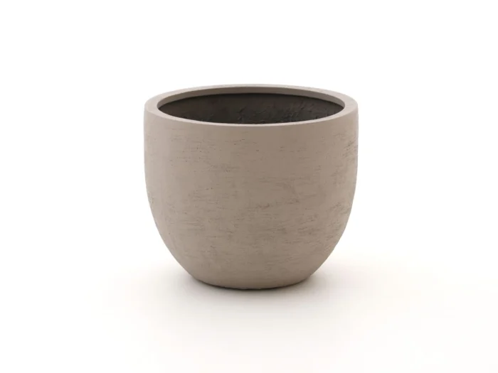 Luca Lifestyle Terreno New Egg Pot bloempot L ø55cm (h:46cm) - Taupe