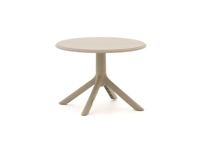 Forza Furniture Rieti lounge tuintafel ø60cm (h:43,5cm) - Taupe