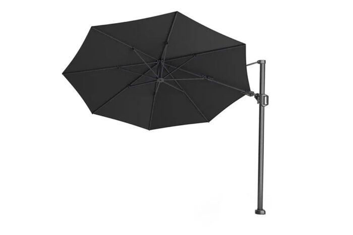 Platinum Sun & Shade | Zweefparasol Challenger T² Premium Ø350 cm | Faded Black