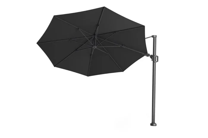 Platinum Sun & Shade | Zweefparasol Challenger T² Premium Ø350 cm | Faded Black