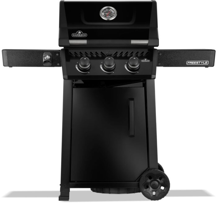 Napoleon grills Freestyle 365 barbecue 3 hoofdbranders met deur zwart