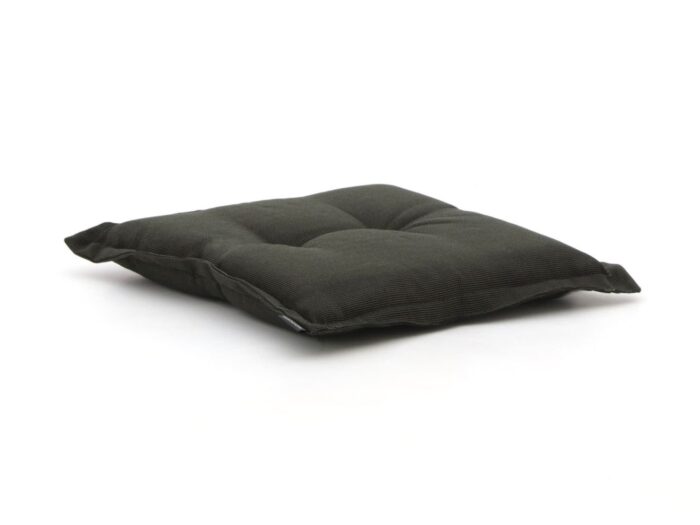 Madison Hocker/tuinkussens 55x55cm met rand zit Laagste prijsgarantie! – Zwart