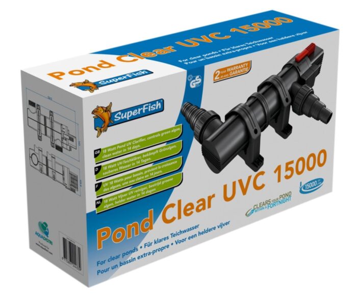 Superfish Pondclear Uvc 18W/15.000 Liter vijver