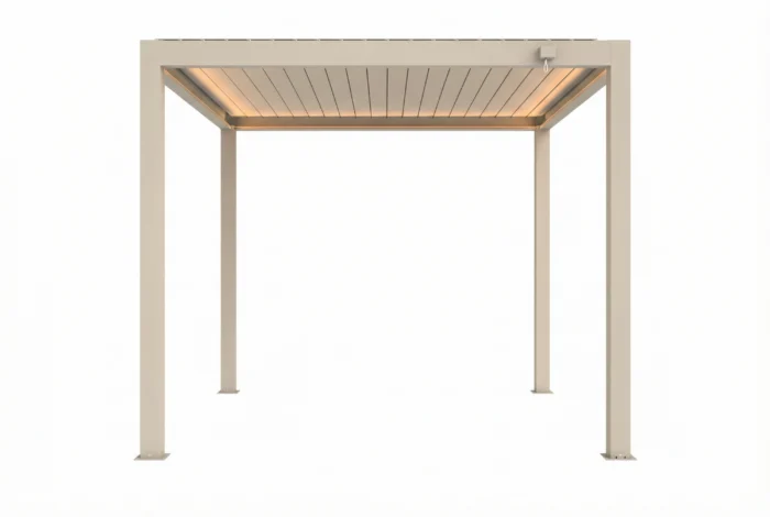 Camello Ventura pergola 300x300 cm loft - Taupe-naturel-bruin
