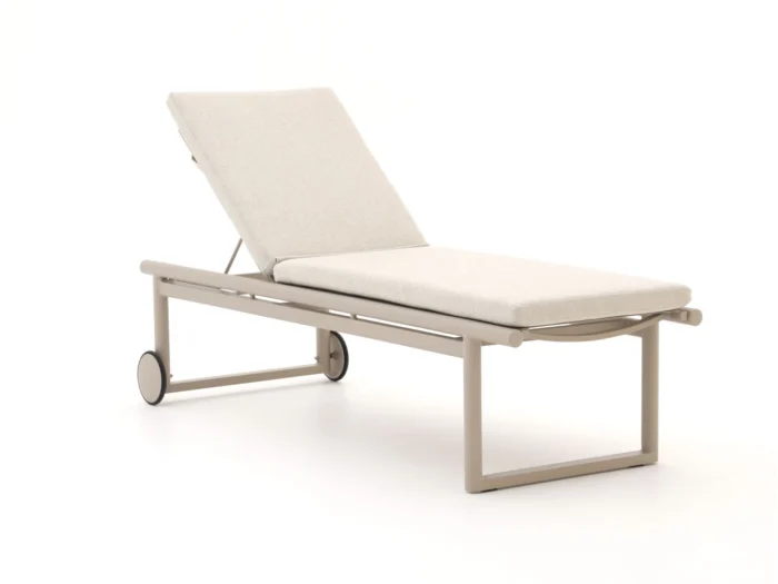 Tierra Outdoor Oasis ligbed met wiel verstelbaar - Taupe