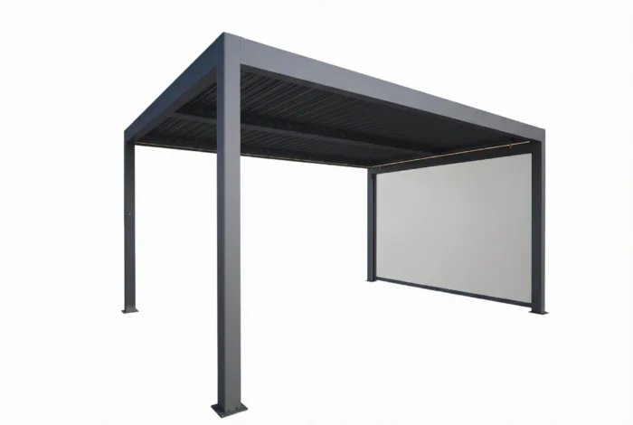 Alura Windscherm 400 cm antraciet - Grijs-antraciet