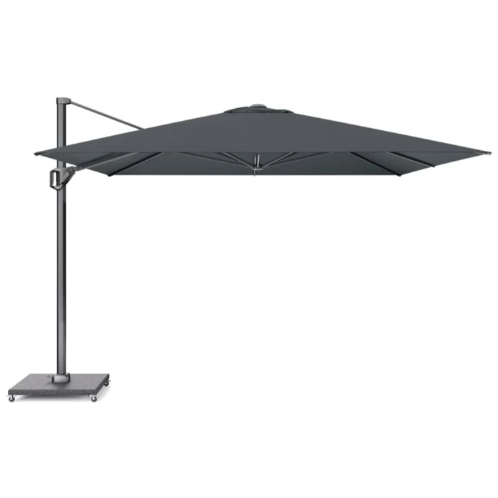 Platinum Sun & Shade | Zweefparasol Challenger T¹ Premium 350 x 350 cm | Faded Black
