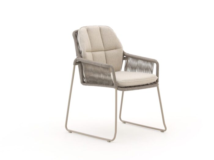 Tierra Outdoor Rivera dining tuinstoel Laagste prijsgarantie! – Taupe