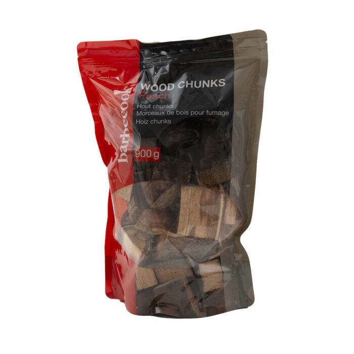 Barbecook Hout chunks perzik 900 gram – bruin