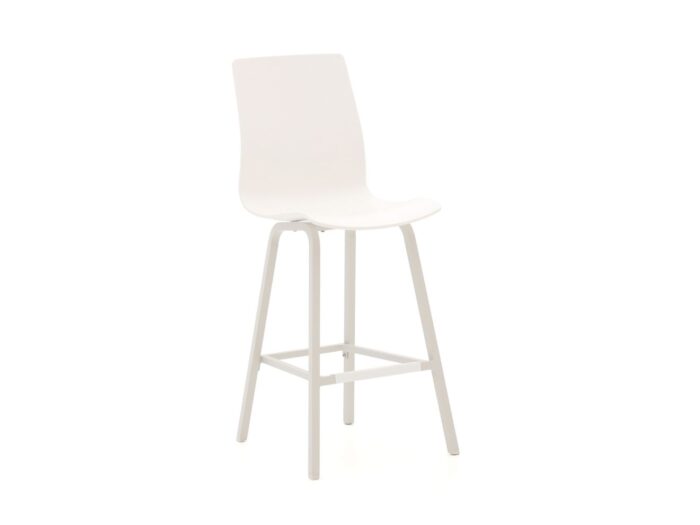 Hartman tuinmeubelen Hartman Sophie Studio Wave barstoel Laagste prijsgarantie! – Wit