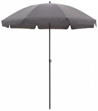 Madison Stokparasol 200 en 8 las palmas sage zonwering – groen