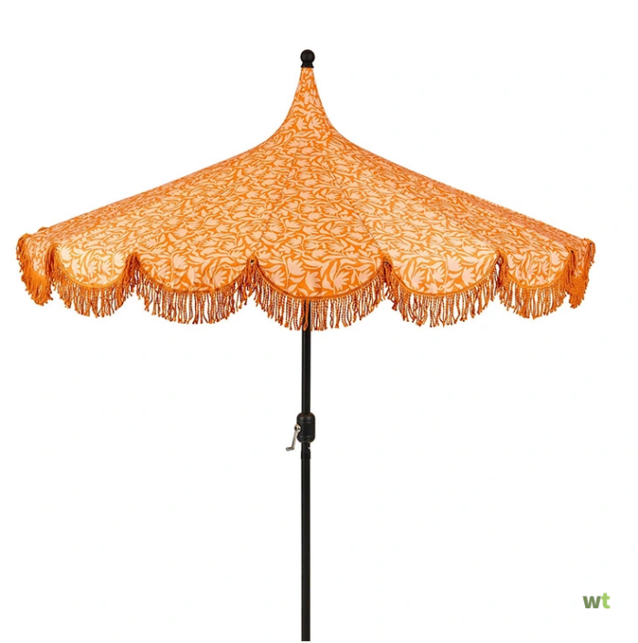Warentuin Collection Outlet M: Mica Decorations Kelly Parasol Oranje Ø235 x 238 cm (8720362581284)