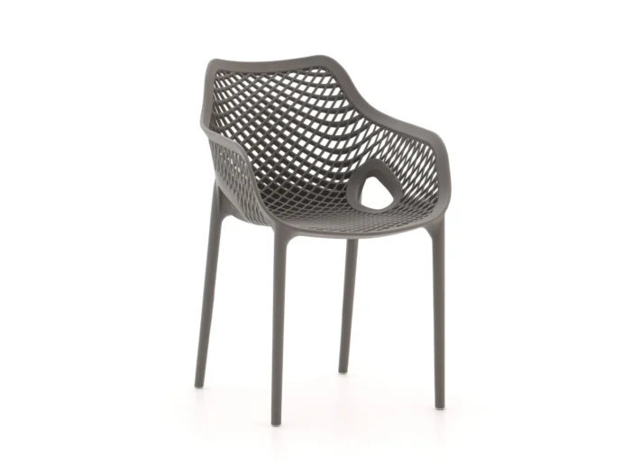 Forza Furniture Ripi dining tuinstoel stapelbaar - Grijs