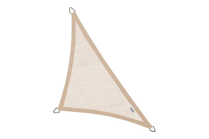 Platinum Sun & Shade | Coolfit Schaduwdoek Driehoek 90° 400 x 400 x 570 cm | Sand