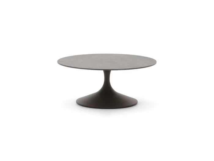 SUNS Nova lounge tuintafel ø80cm (h:34,5cm) - Taupe