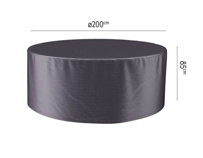 Aerocover Hoes tuinmeubel 200 x 85 cm – grijs
