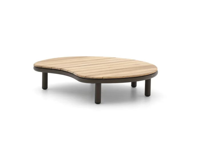 Apple Bee Moon Island lounge tuintafel 110x97x24cm - Taupe