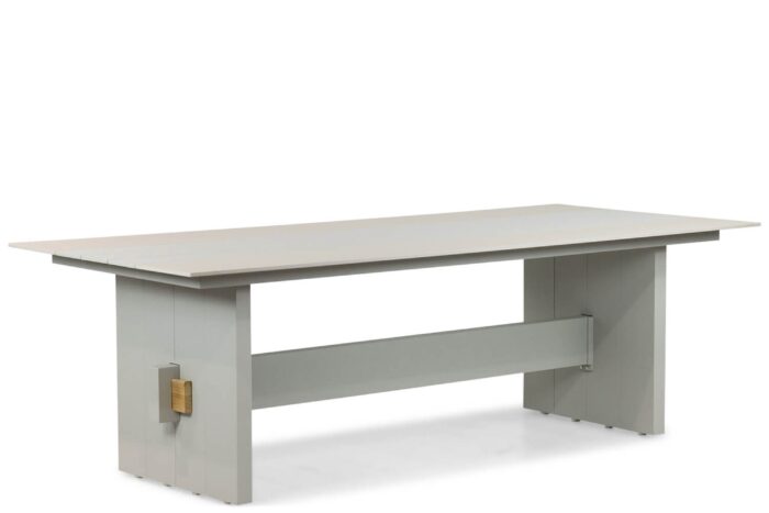 Osmen Casbranka dining tuintafel 240 x 107 cm – Zand/Beige