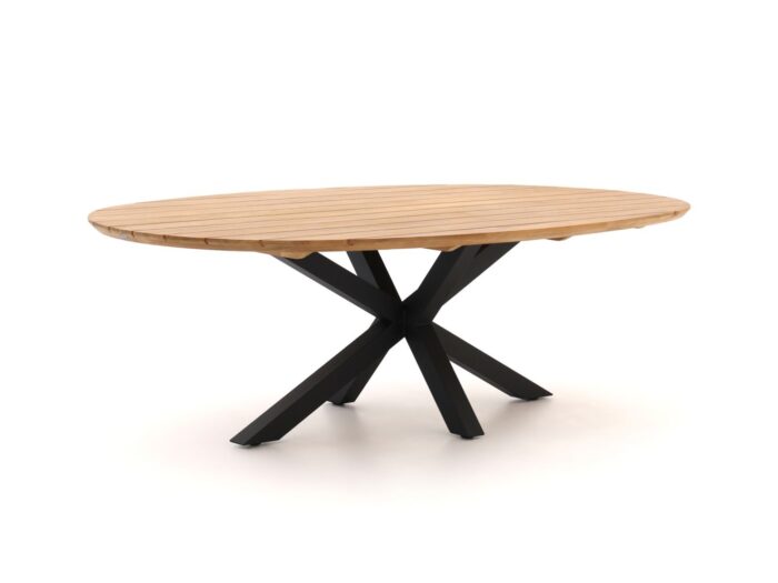 Hartman tuinmeubelen Hartman Stephanie dining tuintafel 240x140x76cm Laagste prijsgarantie! – Zwart