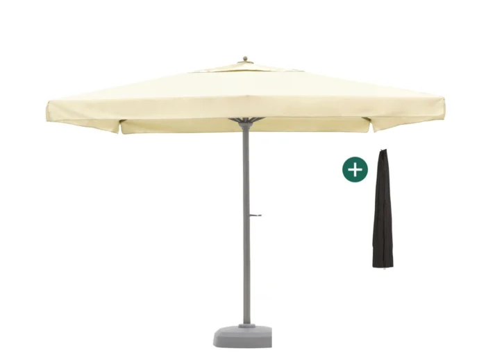 Shadowline Java parasol 400x400cm - Wit