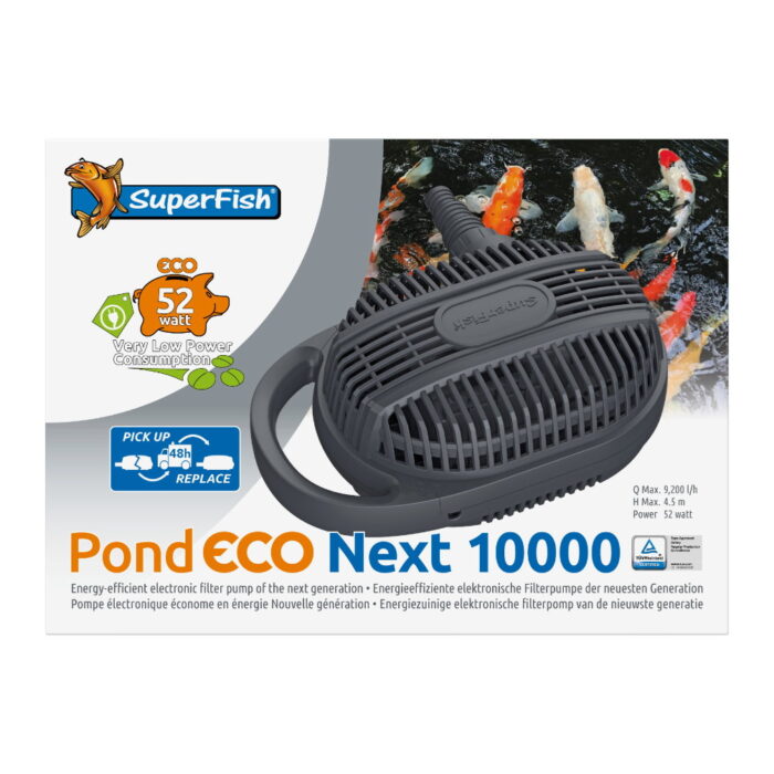 Superfish Pond eco next 10.000-52w – zwart