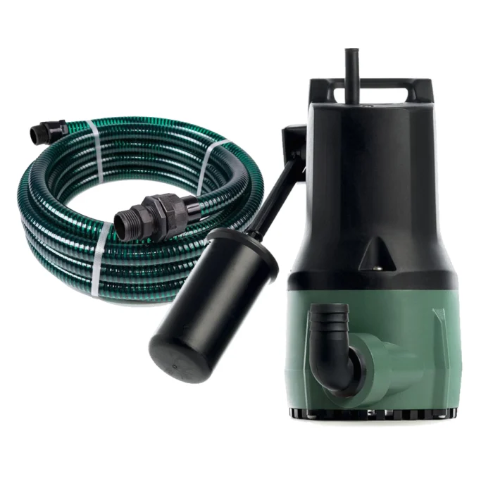 Dab Nova 300 M-A met afvoerslang 7 meter - Groen/ zwart / RVS