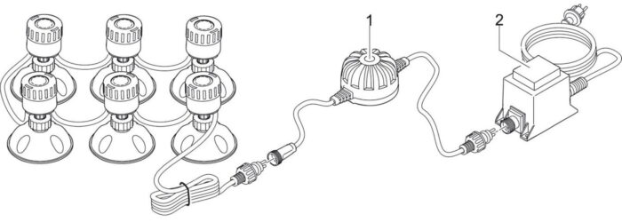 Pontec Pondostar led set 6 – Zie Foto