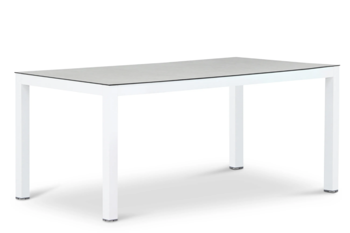 Lifestyle Garden Furniture Margao dining tuintafel 180 x 90 cm – Wit