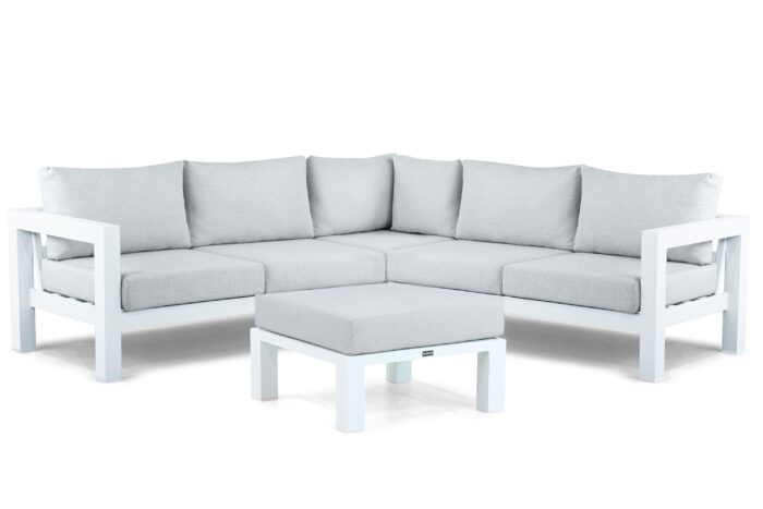 Lifestyle Garden Furniture Luca hoek loungeset 4-delig – Wit