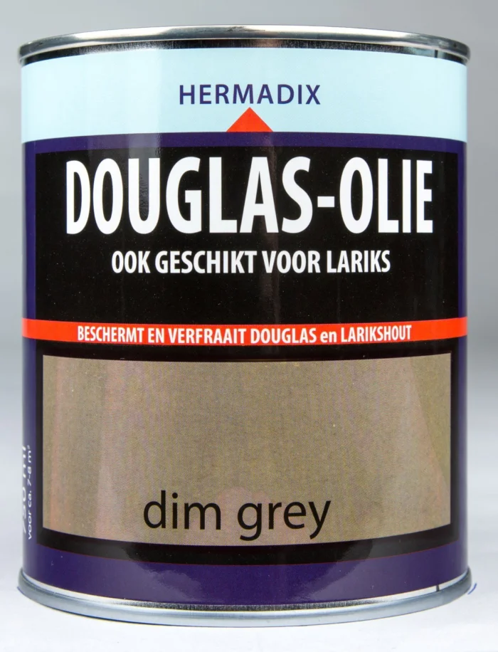 Hermadix Douglas Olie Dim Grey 750 ml - grijs