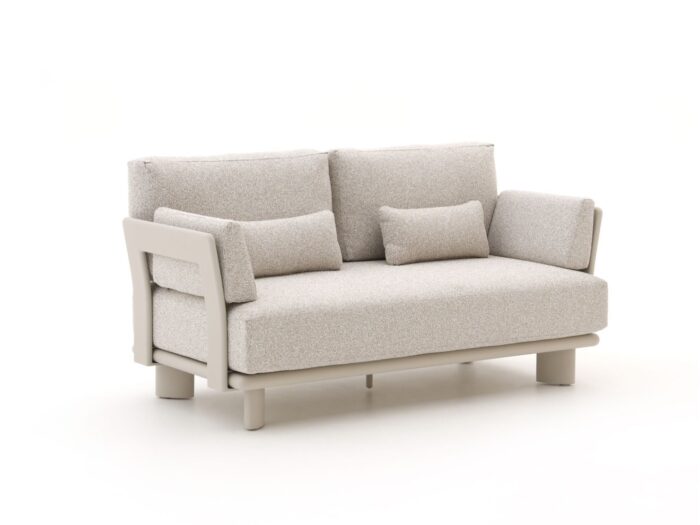 Bellagio tuinmeubelen + 15% kassakorting | Bellagio Battuello lounge tuinbank 2-zits 160cm – Taupe
