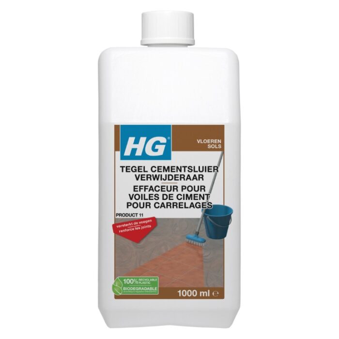 Hg Tegel cementsluierverwijderaar 1000 ml – Zie Foto