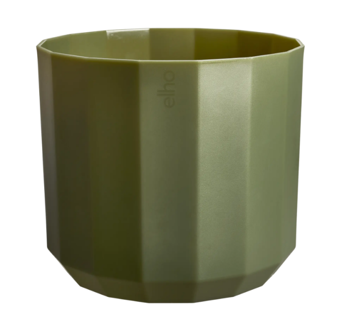 Elho Facet rond 19 cm bos groen bloempot