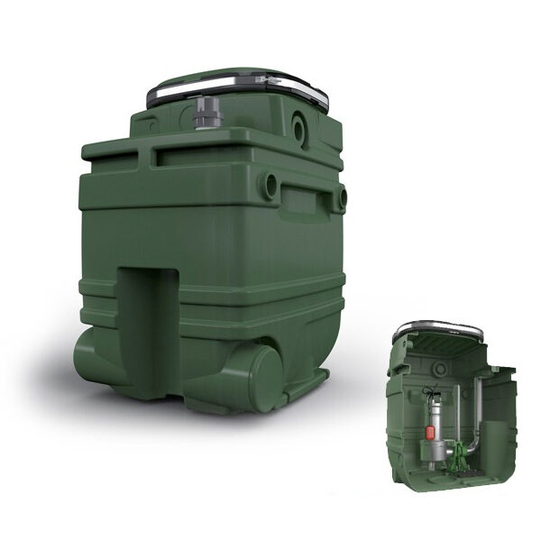 Dab Fekafos 280 DSD Pompput – Groen/ zwart / RVS
