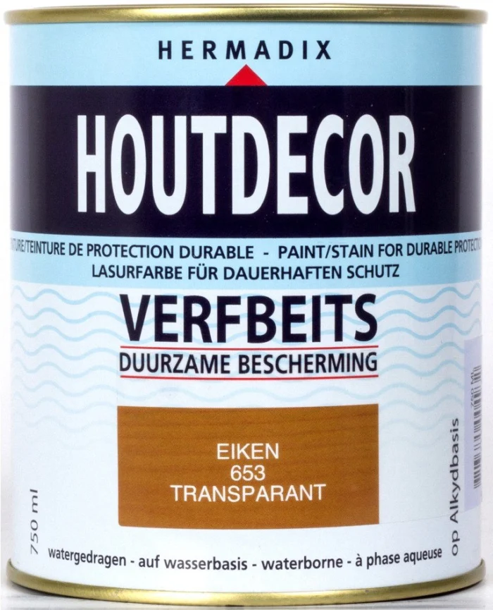 Hermadix Houtdecor 653 eiken 750 ml - hout