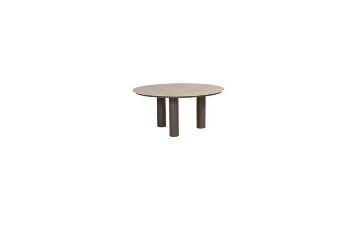 4so Arizona dining tafel terre keramiek sabia panna dia 160 cm