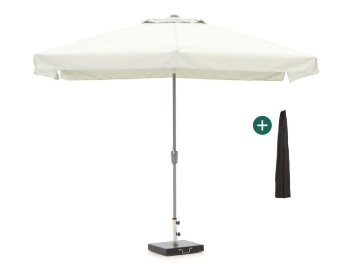 Shadowline Aruba parasol 300x200cm Laagste prijsgarantie! – Wit