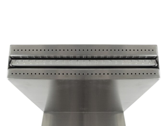 Ubbink waterval straight met led rvs ino x 316 liter 54 x 42 x 30 cm – wit