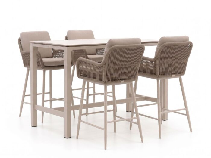 Intenso Furniture Isorella/Trecenta 150cm barset 5-delig – Wit