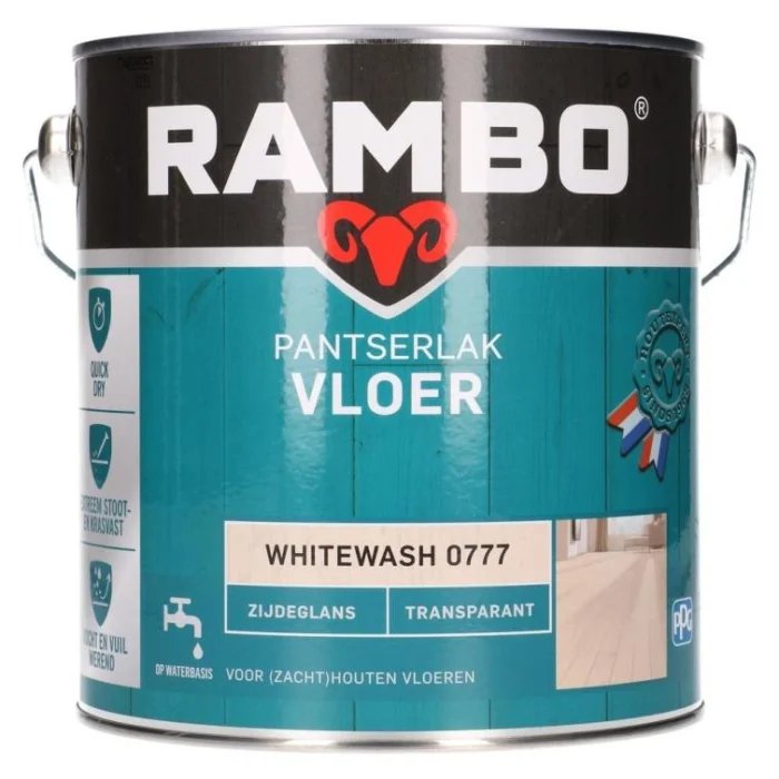 Rambo Pantserlak vloer tr. zg 777 2,5l - transparant