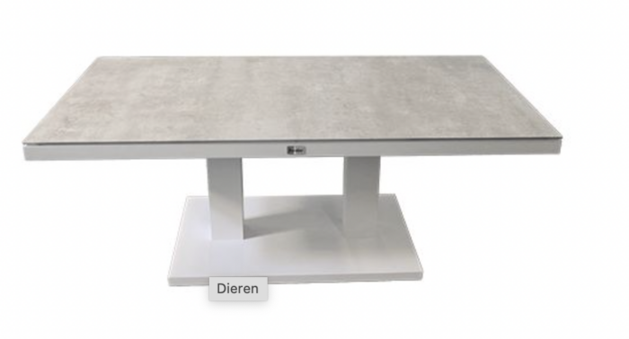 Own Malton Tuintafel Wit tuinmeubel