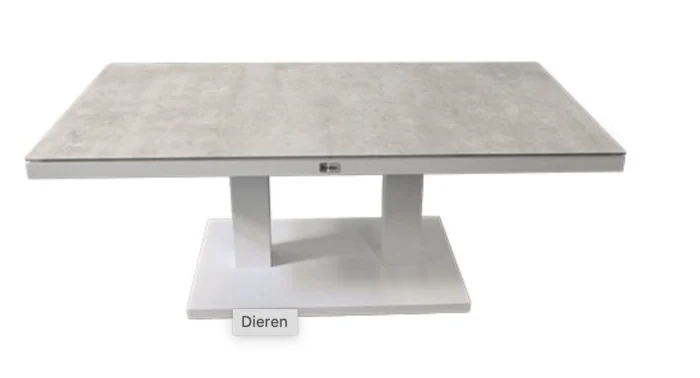 Own Malton Tuintafel Wit tuinmeubel