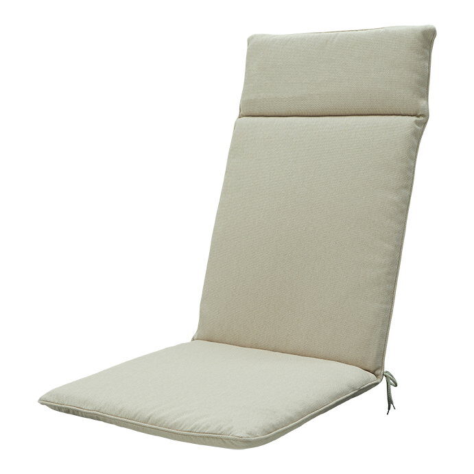Madison Kussen hoog 50×120 beige eco nature buitenafwerking