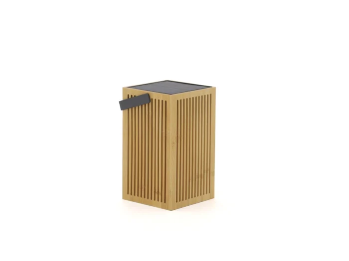 New Garden Okinawa lantaarn solar oplaadbaar dimbaar 14x,5x14,5x24cm - Taupe